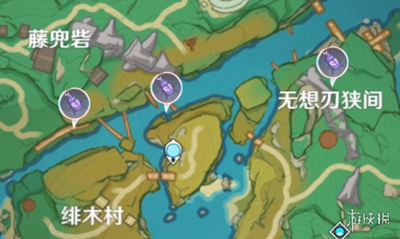 《原神手游》鬼兜虫在哪捉 鬼兜虫收集攻略