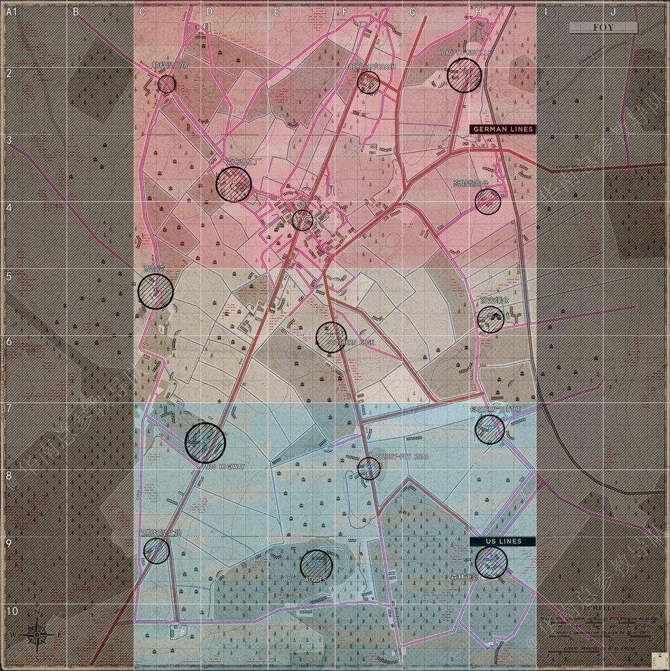 《人间地狱》全战役高清地图一览