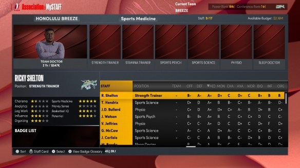 《NBA 2K22》MC模式怎么招募员工？MC招募和培养员工指南