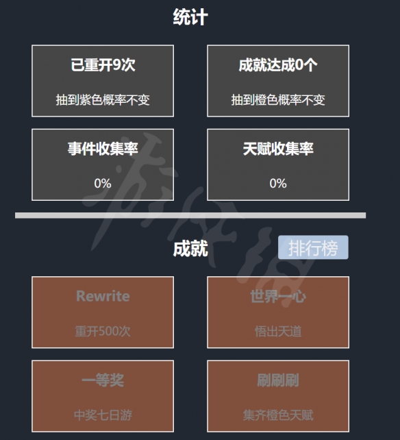 《人生重开模拟器》成就怎么完成?全成就完成方法一览