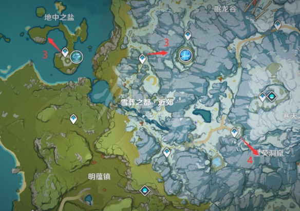 《原神》地图圣遗物在哪捡？地图免费圣遗物获得位置一览