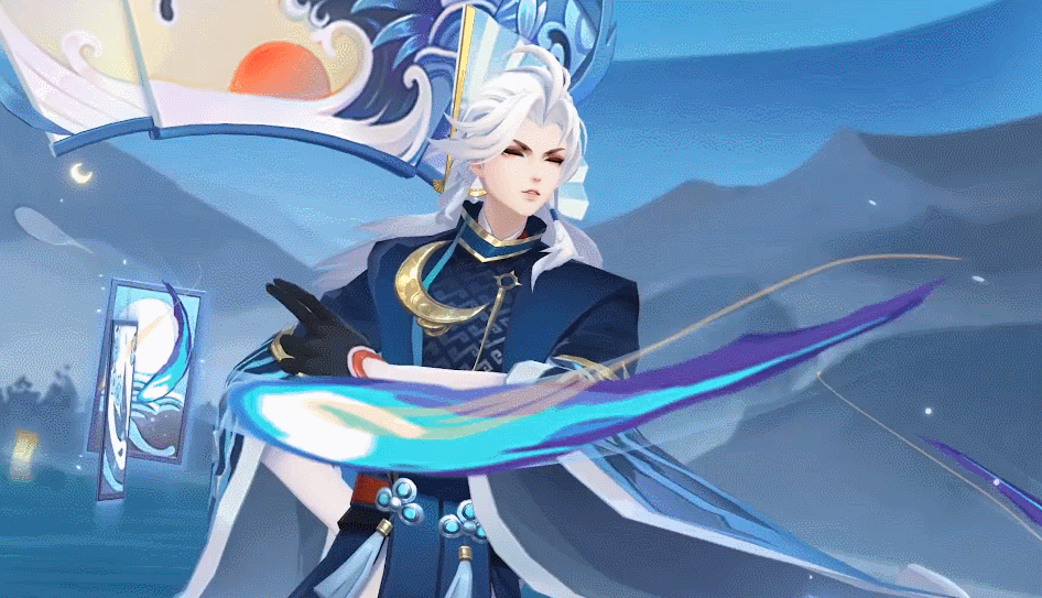 《阴阳师》1月花合战皮肤 荒花合战睦月皮肤海晏空明