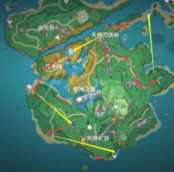 《原神》2.6刀镡如何收集？2.6版本刀镡收集路线介绍