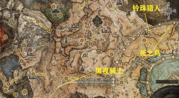 《艾尔登法环》亚坛高原野外Boss有哪些？亚坛高原野外Boss位置