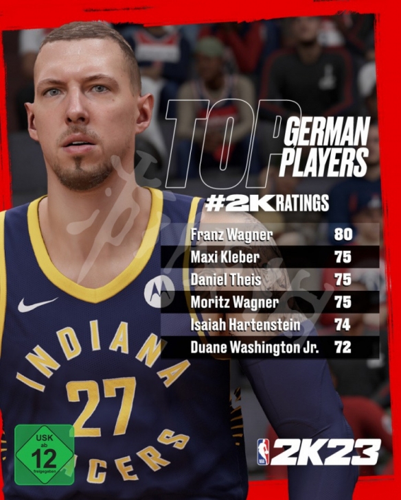 《NBA 2K23》德国球员好用吗？德国球员能力值介绍