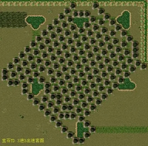 宝石td布防图攻略