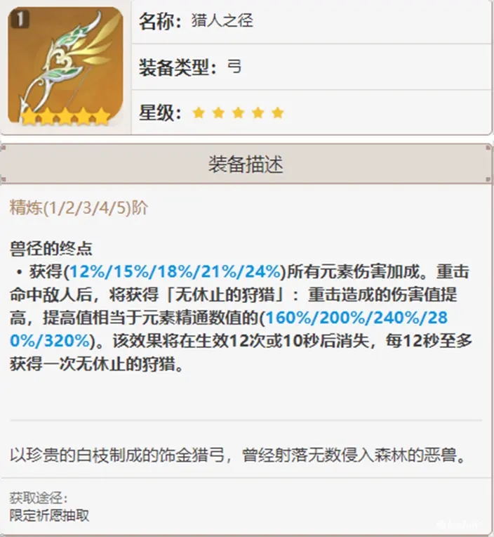 原神提纳里武器进常驻吗