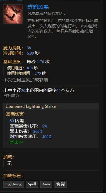 《最后纪元》s2赛季兽王电乌鸦bd搭配推荐
