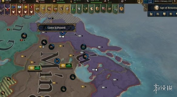 《欧陆风云5》威望增加方式