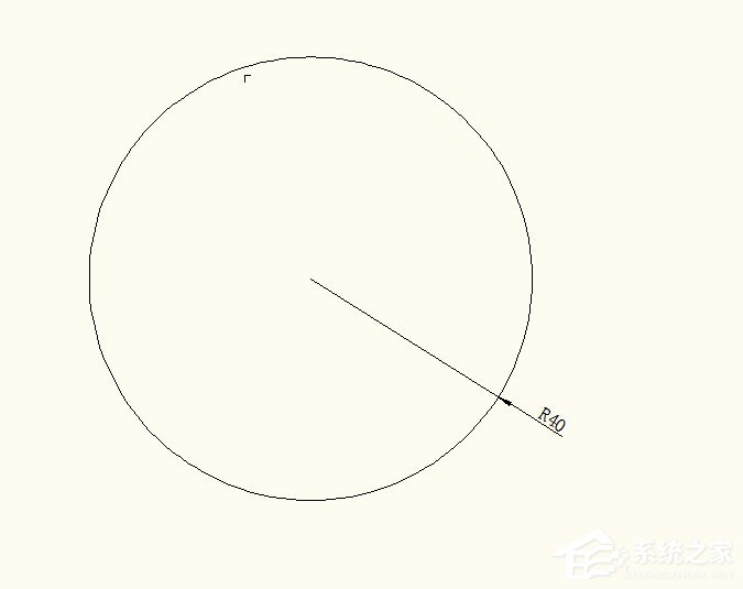 AutoCAD 2010怎么标注圆的半径与直径？