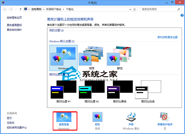 Win8自动更换桌面背景的操作方法