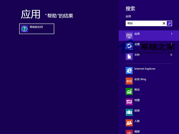 Win8.1如何打开Windows帮助和支持