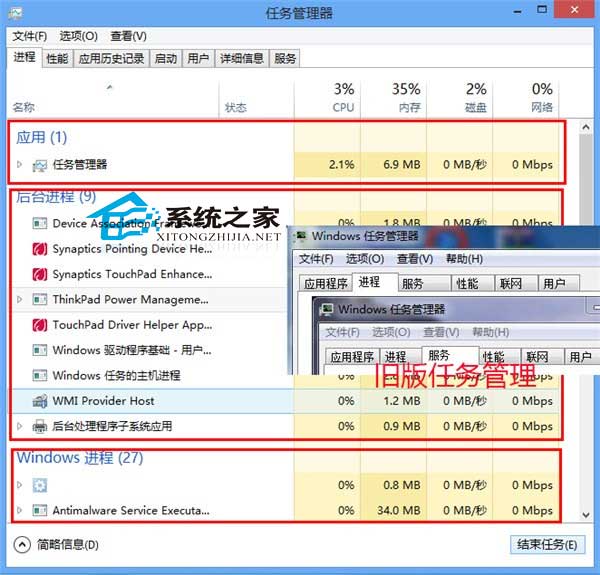 Win8任务管理器新特性详细介绍