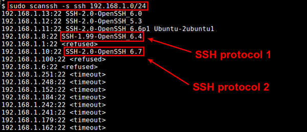 Linux查看ssh版本的方法