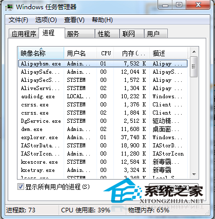 Windows7打开任务管理器的技巧