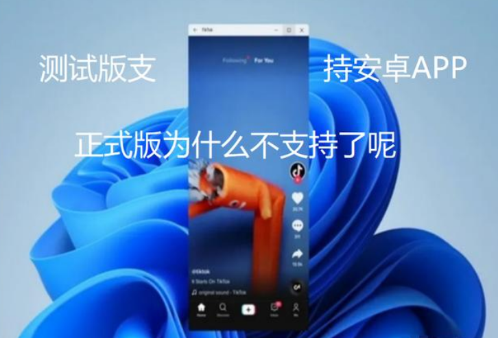 Win11正式版支持安卓么 Win11正式版什么时候支持安卓