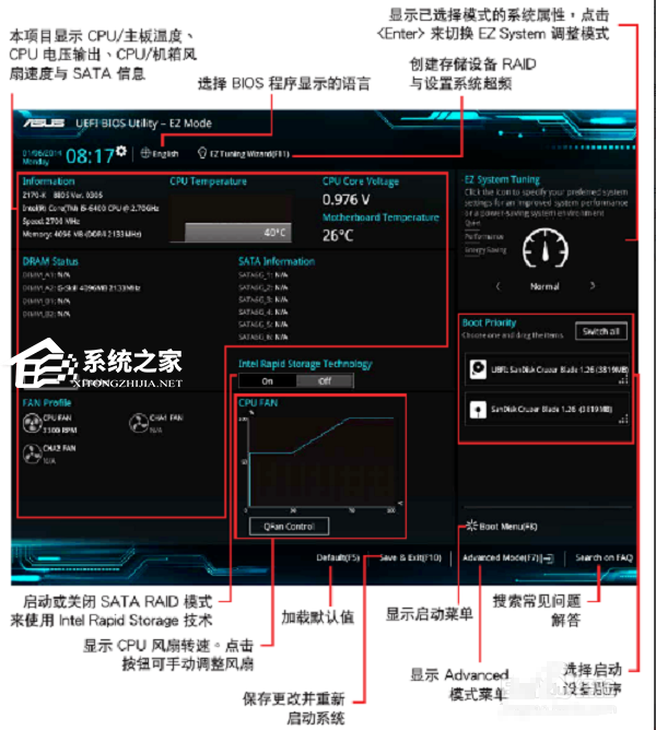 华硕BIOS设置有什么用？华硕BIOS设置图解教程