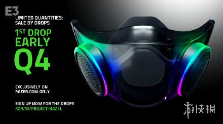 街上最炫酷的仔 雷蛇RGB智能口罩将于今年年底推出