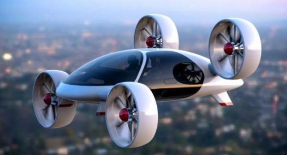 俄罗斯首款滚翼式飞行汽车Cyclo-car：预计2022年升空