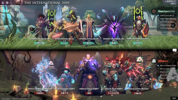 Ti9：反复拉锯 马桶哥率Chaos一胜一负战平Alliance