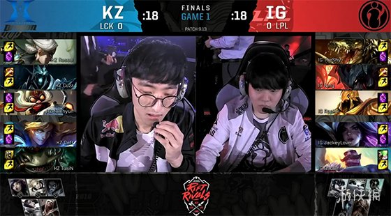 《LOL》洲际赛决赛： KZ两度团灭击败iG拿到开门红