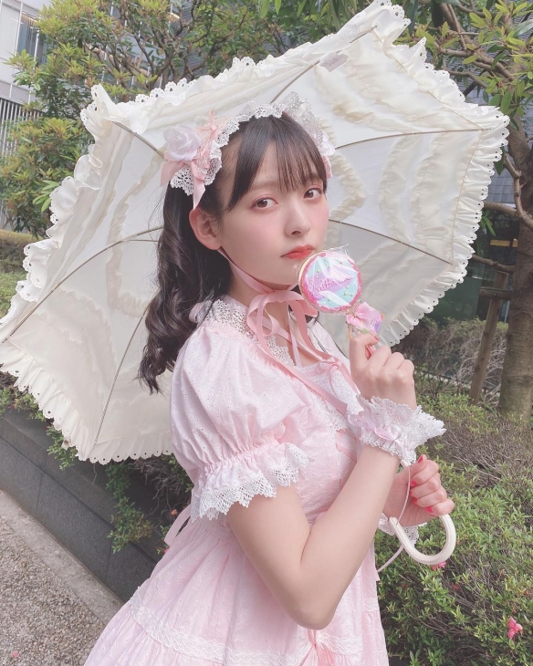 萌萌的粉色系lo娘！美女声优“上坂堇”美照欣赏