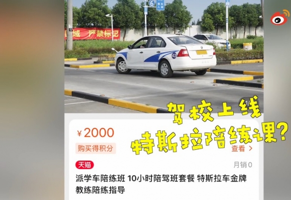 手把手教你刹车！驾校上线特斯拉陪练课：10小时2000！