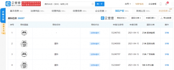 腾讯注册“微信支付”猫形图商标！网友：眼里全是钱！