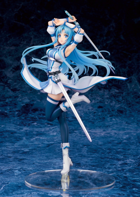 《SAO》亚丝娜水精灵手办 紧身装+肉感大腿超色气！