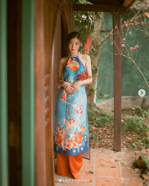 越南小姐姐PhanHằng：旗袍大秀白皙美腿！制服真香
