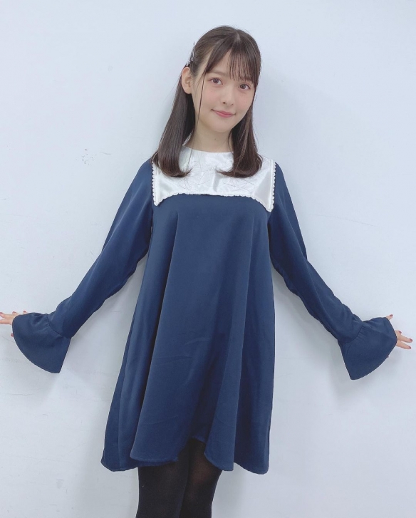 穿制服的“政委”也太可爱了！美女声优上坂堇美照赏