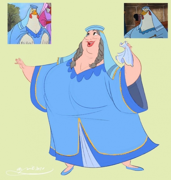 相互逆转变化！画师绘制迪士尼动物拟人 人类变动物