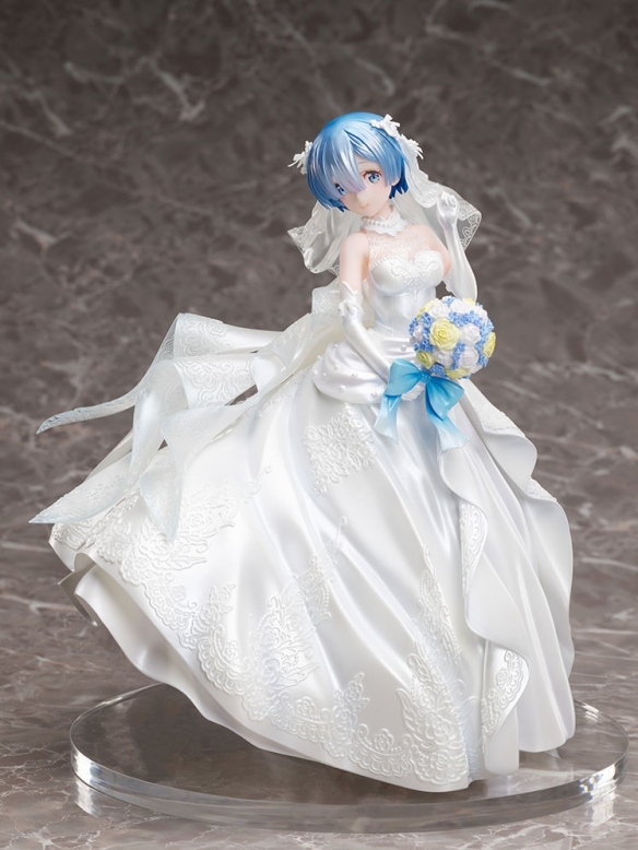 《从零开始》雷姆白婚纱手办 优雅美丽幸福感满满！