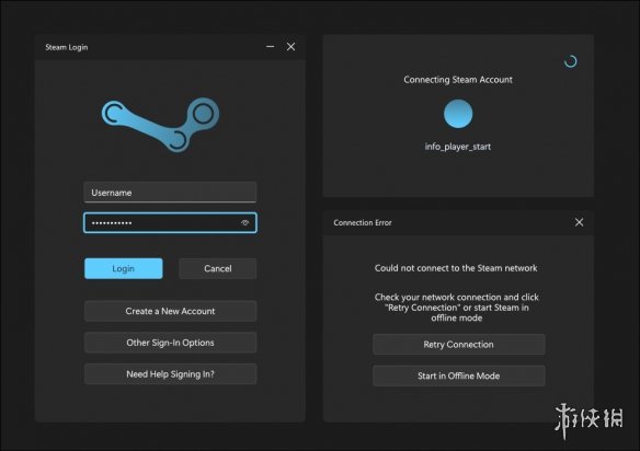 Windows11版 Steam客户端界面 概念设计！可更换颜色