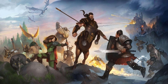 奇幻MMORPG游戏《乌鸦陨落Crowfall》游侠专题上线