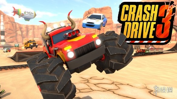 开放世界赛车游戏《崩溃卡车3》上架Steam！7月发售