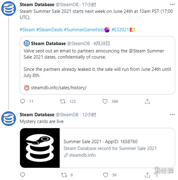 2021年Steam夏季特卖即将开始 各位玩家准备好钱包！