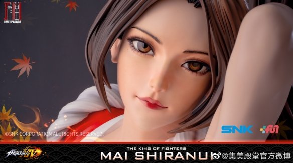 38888元！《拳皇14》不知火舞1:1女神雕像：简直绝美！