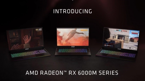 AMD公布RX 6000M系列移动显卡：性能比肩RTX3080
