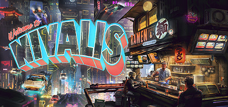 赛博朋克风生活模拟游戏《Nivalis》专题站上线