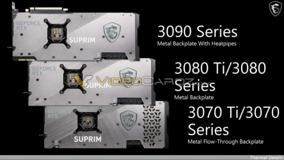 微星 RTX 3080 Ti 和 RTX 3070 Ti 曝光：5月29日发布