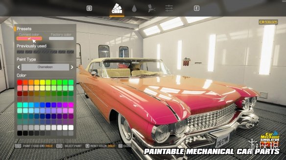 《汽车修理工模拟2021》Steam特别好评 细节很丰富!
