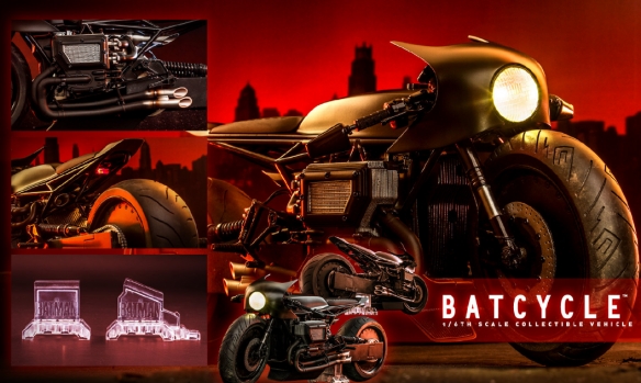 售价1980元！Hottoys推《新蝙蝠侠》1/6比例摩托单车