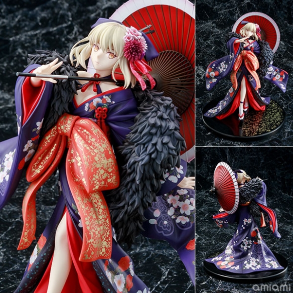 手办鉴赏室：和服Saber Alter美艳绝伦!伽罗气质撩人