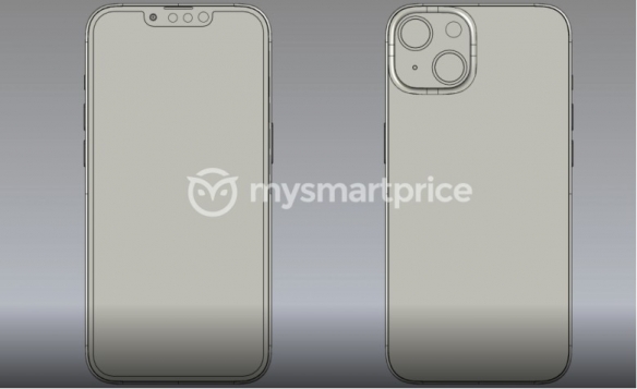 曝料：苹果iPhone 14 CAD渲染图公开！仍保留刘海设计