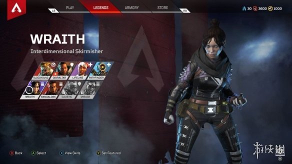 《APEX英雄》第12赛季角色上场率 恶灵辛烷仍在前列