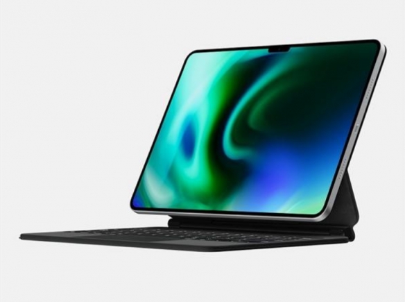 又见刘海屏！iPad Pro 2022外观再曝：边框变得更窄