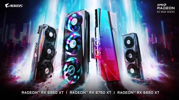技嘉发布RX 6950 XT，RX 6750 XT RX 6650 XT系列显卡