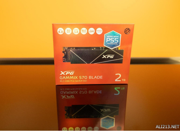 主机固态天花板XPG GAMMIX S70 BLADE次世代最优选