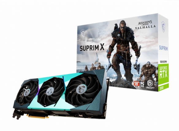 买显卡送游戏！微星推《AC英灵殿》特别版RTX 3080